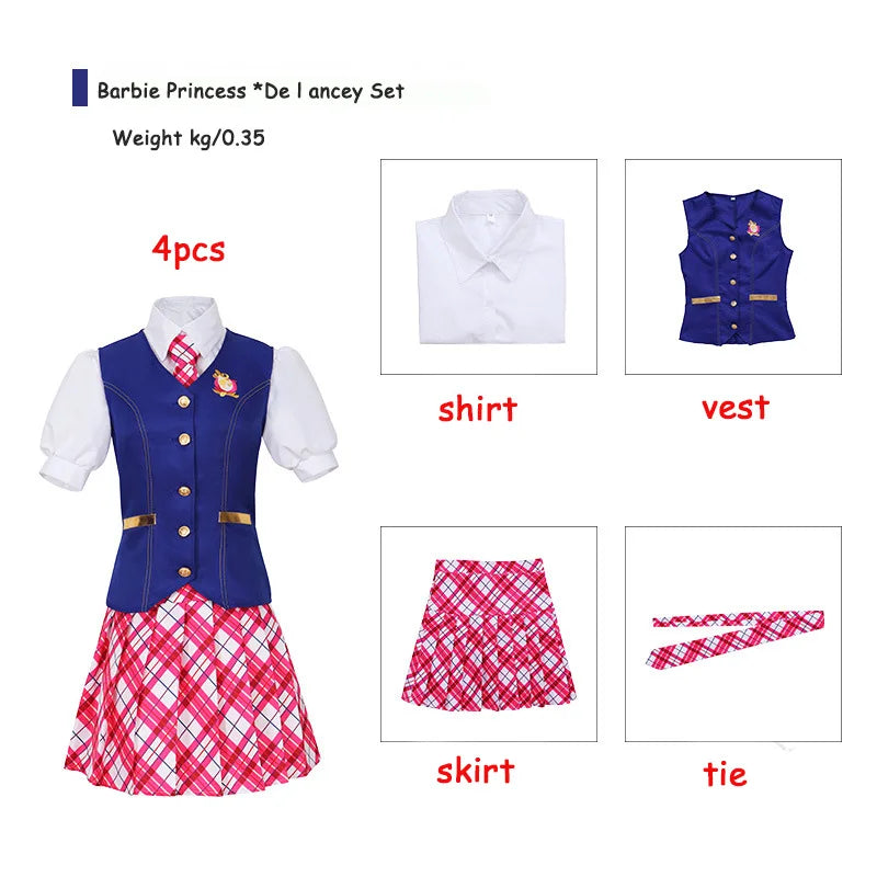 Barbie Cosplay Costume Halloween Princess Dress